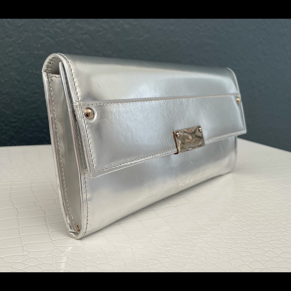 Jimmy Choo clutch in Silver